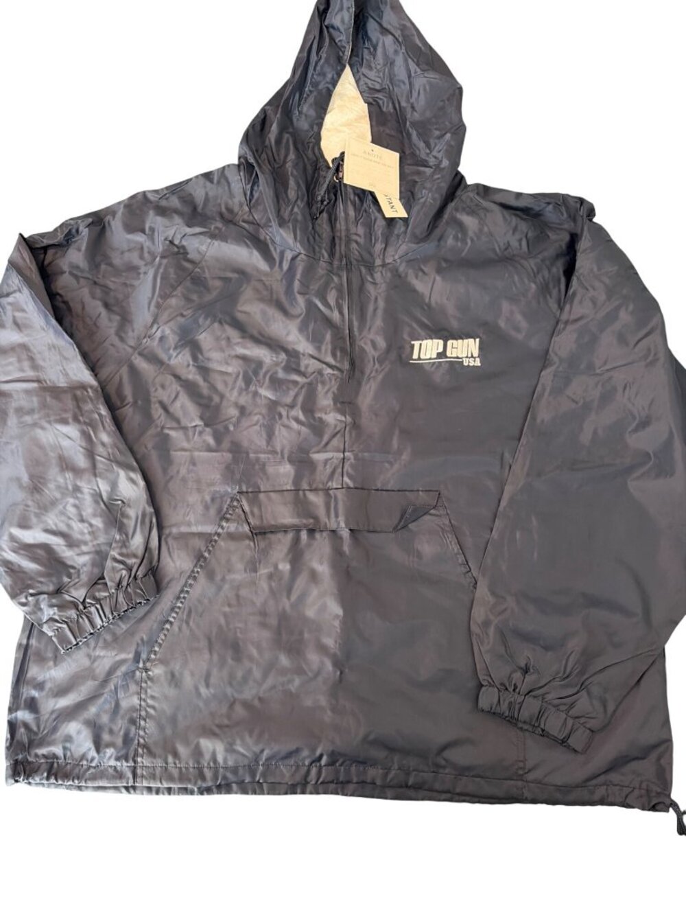 Vintage Paradise Point Pullover Windbreaker Top Gun USA Embroidery Sz 2XL NWT